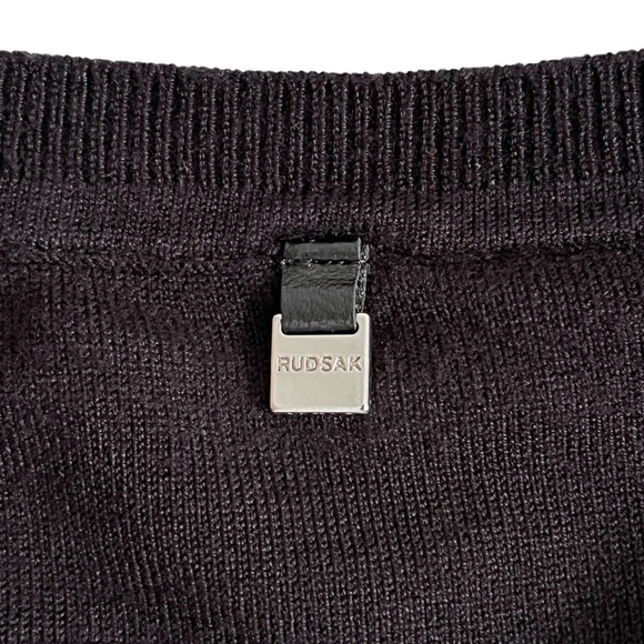 RUDSAK Dionne Sweater Sheer Back Black - Picture 17 of 17